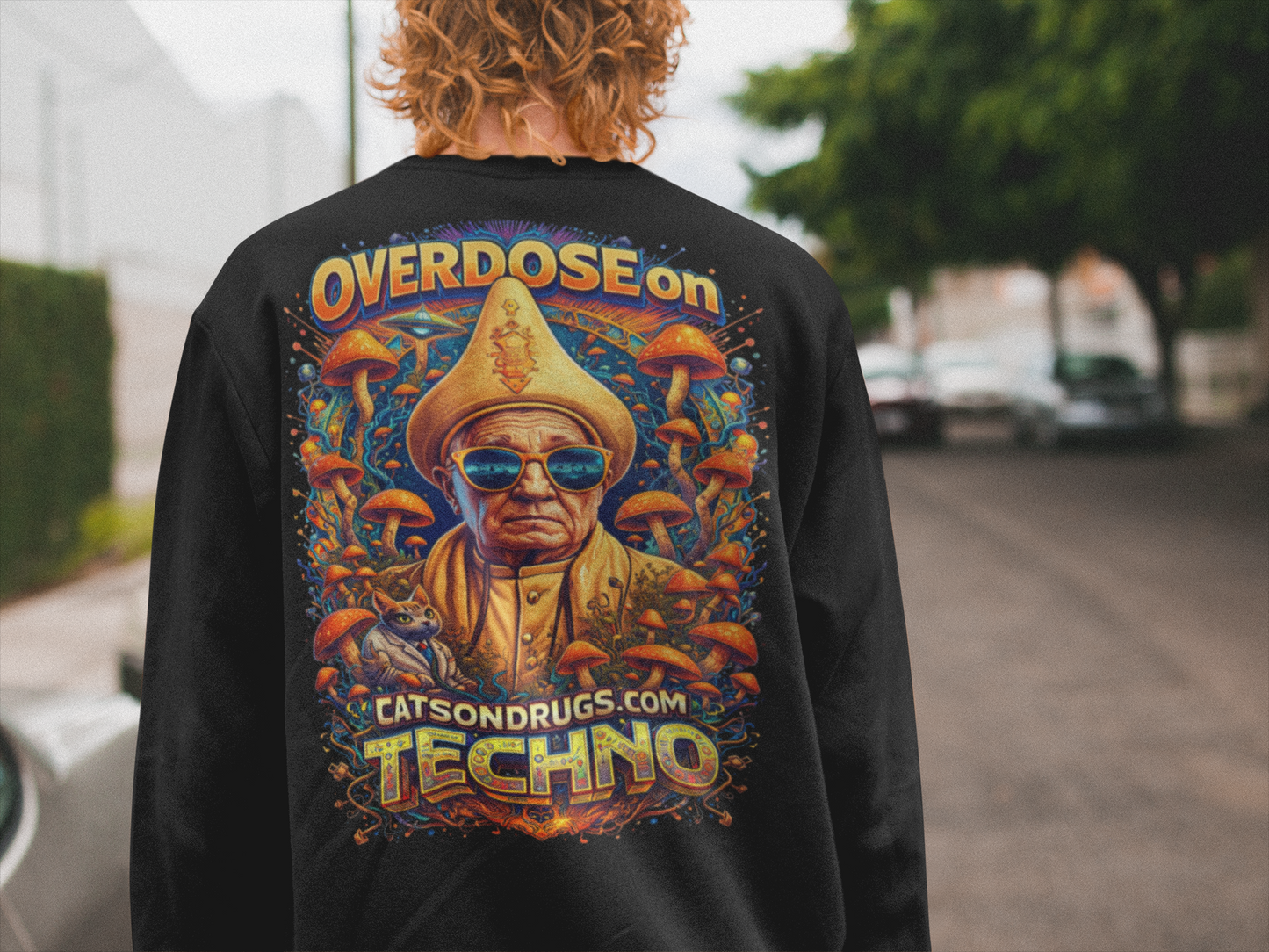 Sudadera Festival | Overdose on Techno