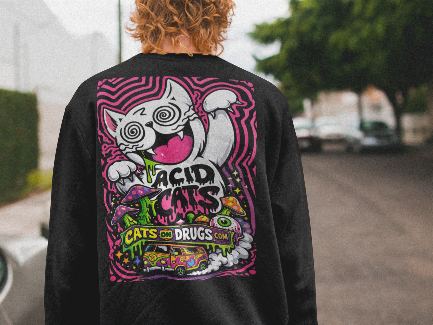 Acid Sweatshirt | Acid Cat