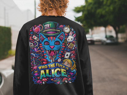 Acid Sweatshirt | Alice Cat