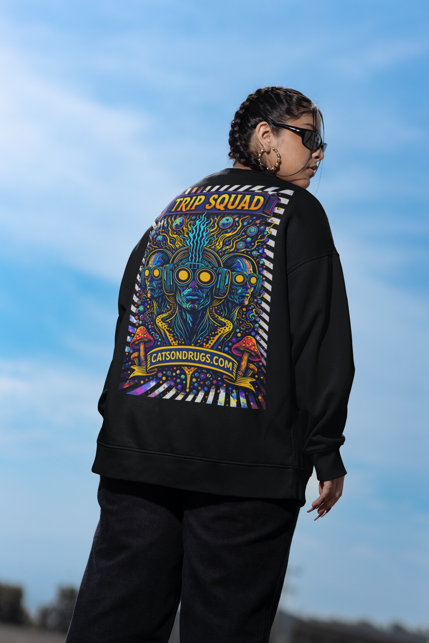 Psychedelic Sweatshirt | Trip Squad