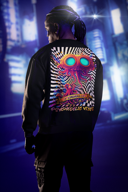 Psychedelic Sweatshirt | Trippy Octopus
