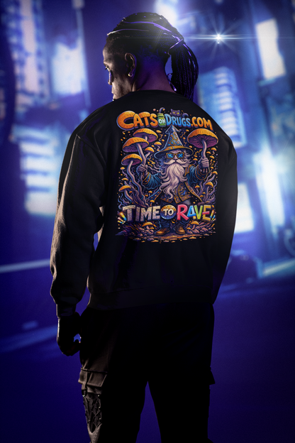 Trippy Sweatshirt | Time to Rave