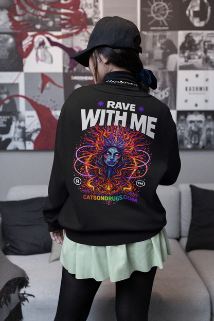 Techno Sweatshirt | Rave with me
