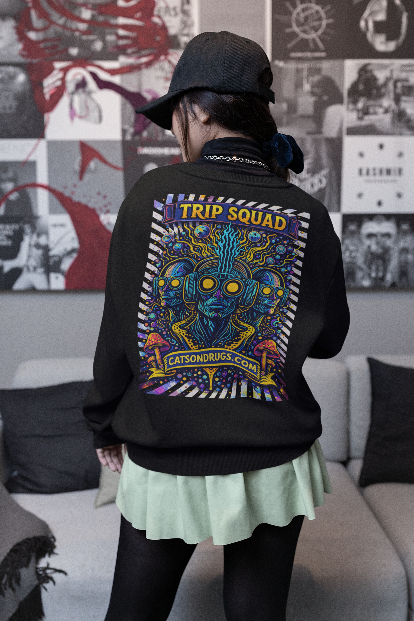Psychedelic Sweatshirt | Trip Squad