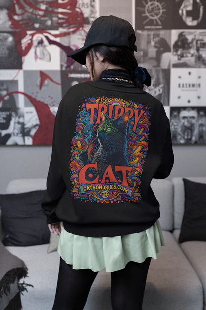 Trippy Sweatshirt | Trippy Cat