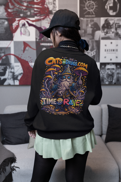 Trippy Sweatshirt | Time to Rave