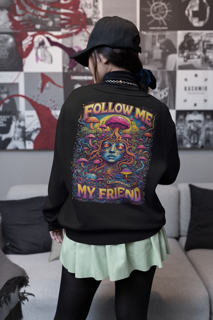 Psychedelic Sweatshirt | Follow Me