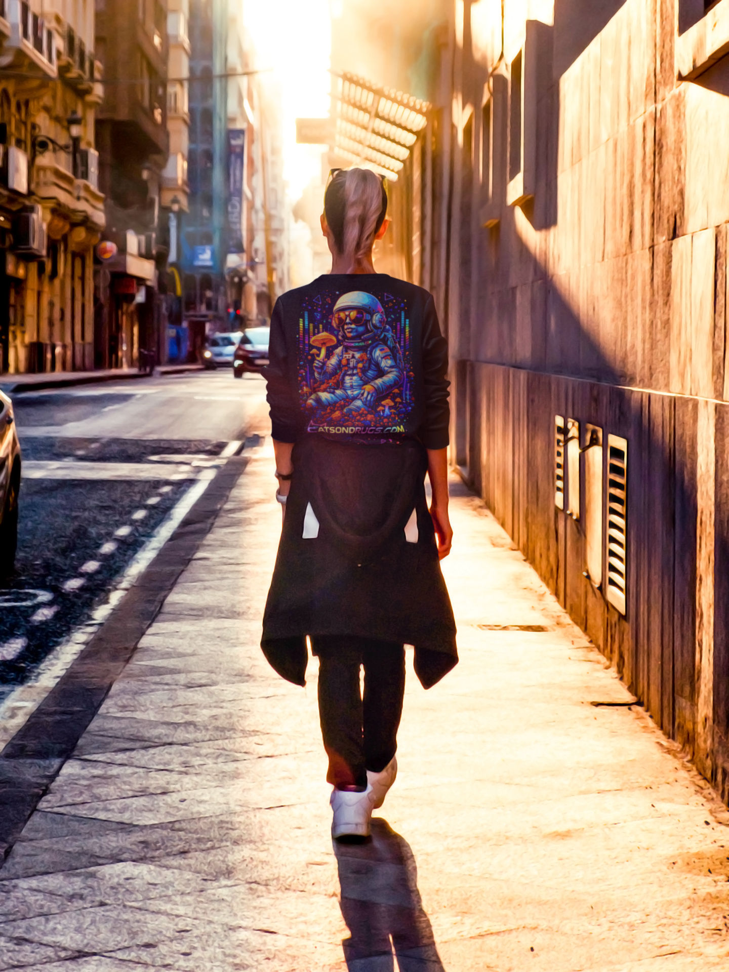 Psychedelic Sweatshirt | Trippy Astronaut