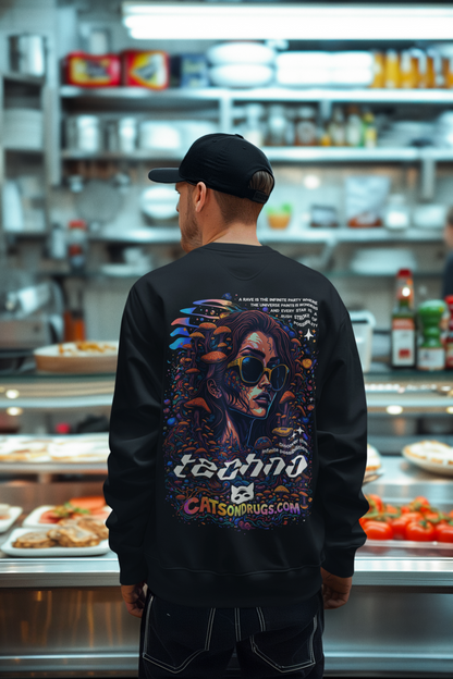 Festival Sweatshirt | Techno Girl