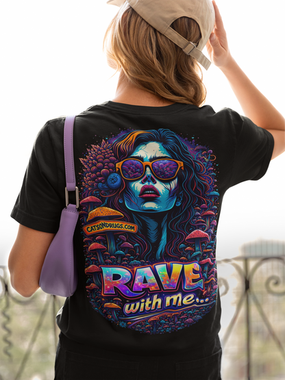 Rave Cover Girl | Rave T-Shirt