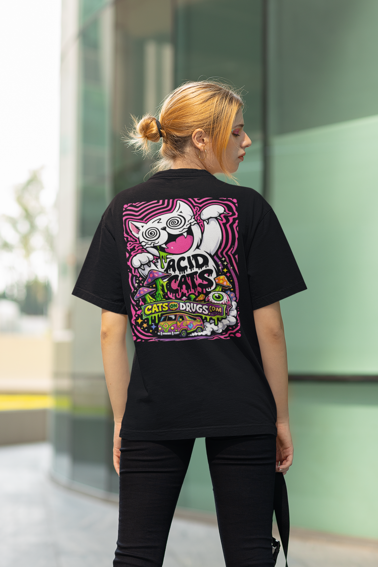Acid Cat | Psychedelic T-Shirt