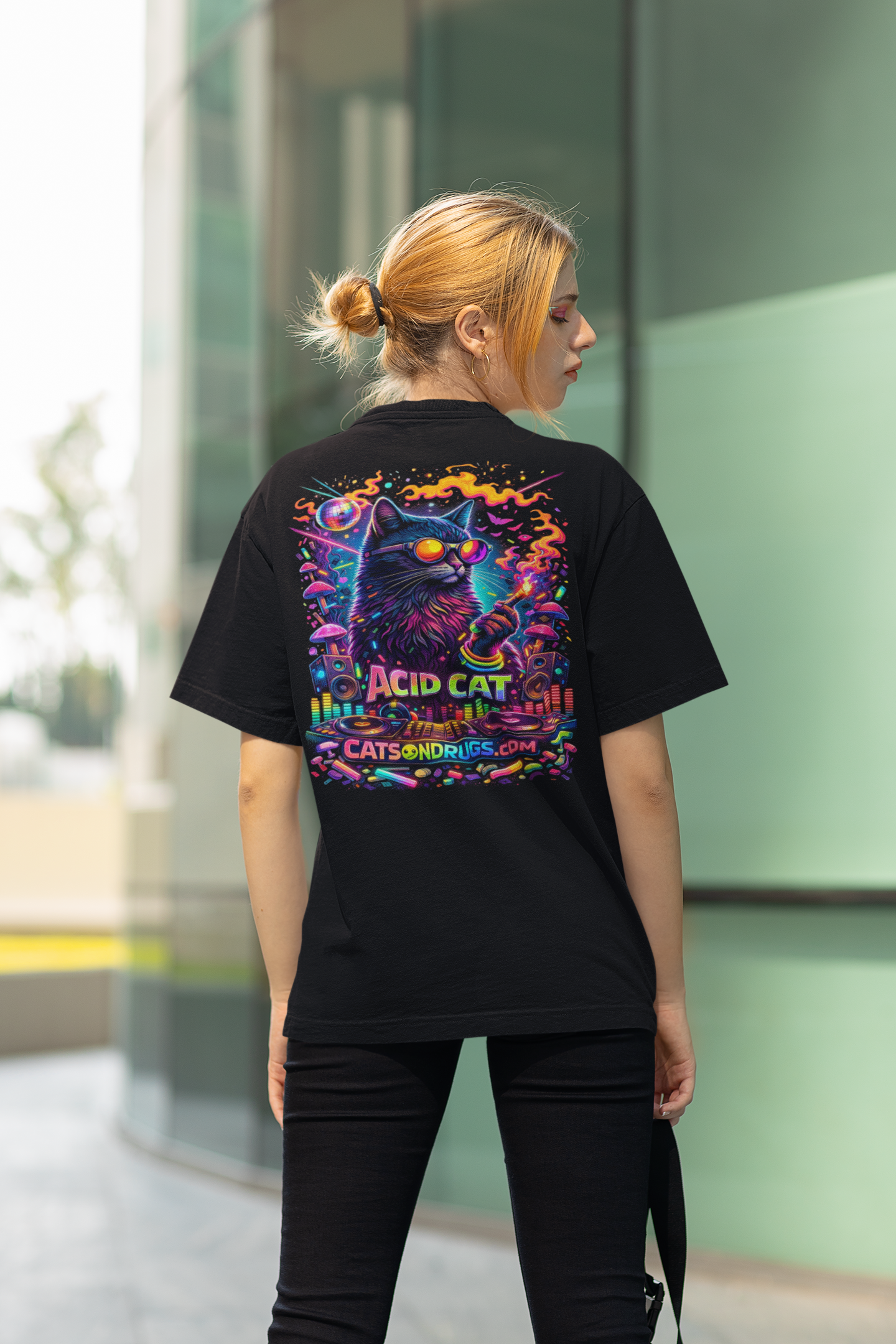 Acid Cat | Rave T-Shirt