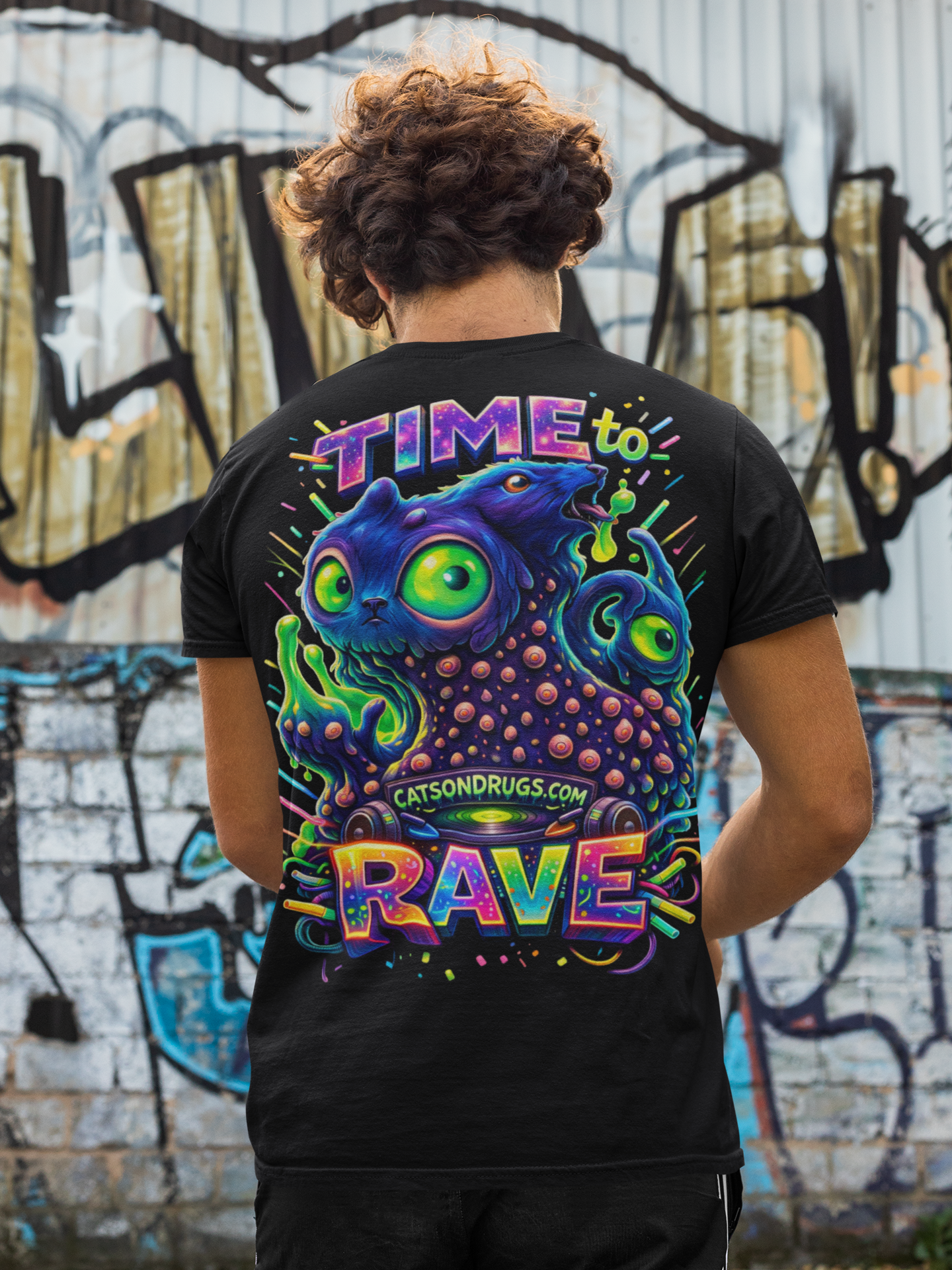 Techno T-Shirt | Time to Rave