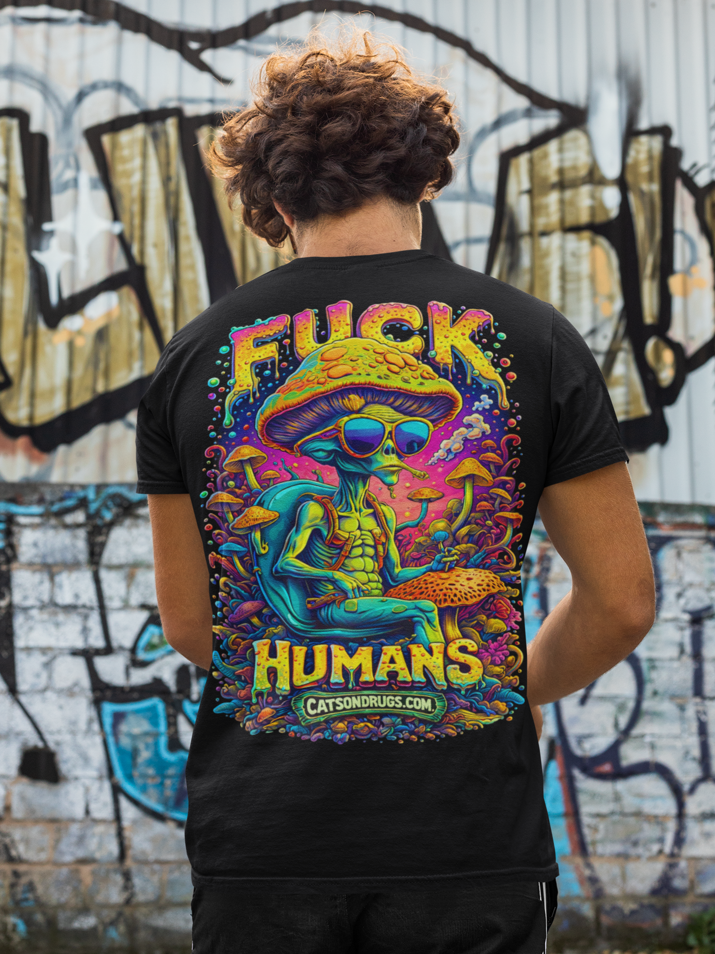 Psychedelic T-Shirt | Tippy Alien