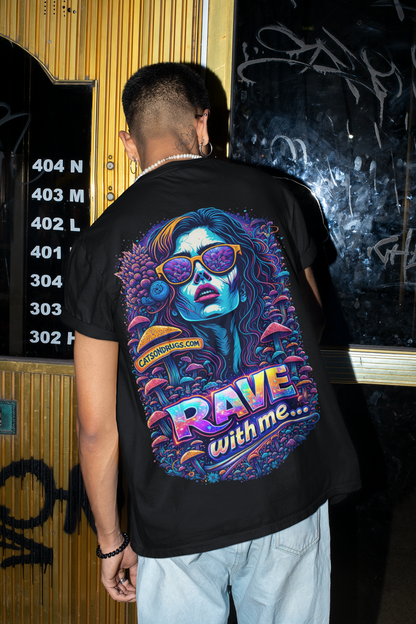 Rave Cover Girl | Rave T-Shirt