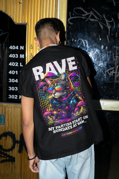 Rave T-Shirt | Rave Cat