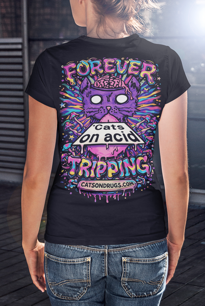 Acid Cat T-Shirt | Psychedelic T-Shirt