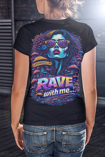 Rave Cover Girl | Rave T-Shirt