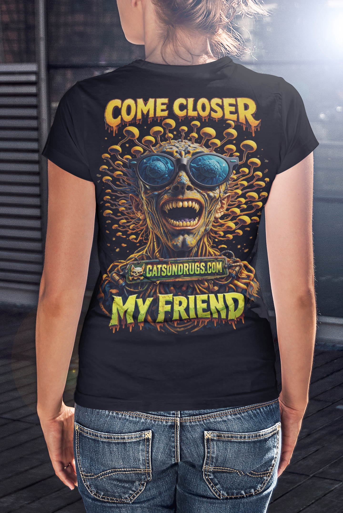 EDM T-Shirt | Come Closer My Friend