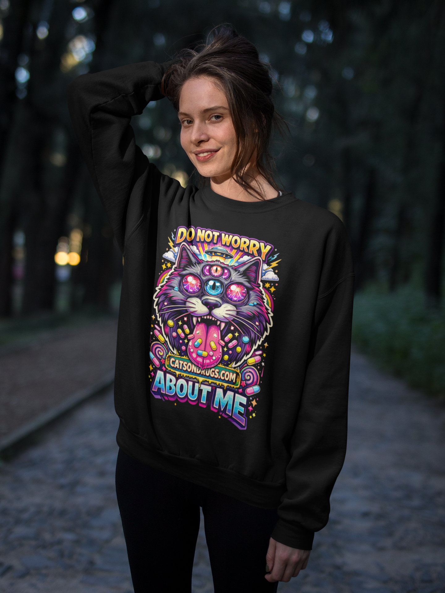 Underground Sweatshirt | Do not worry about me