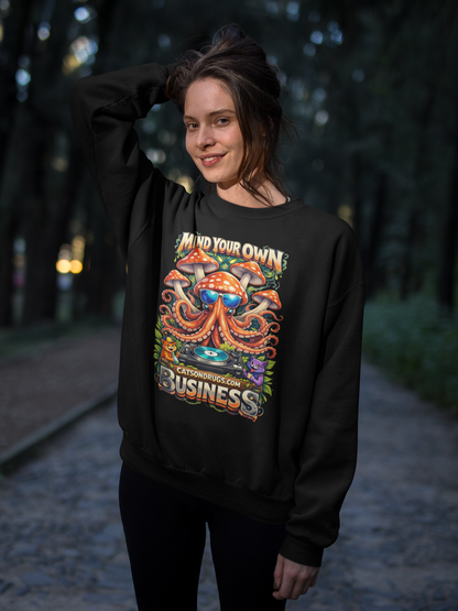 Rave Sweatshirt | Techno Octopus