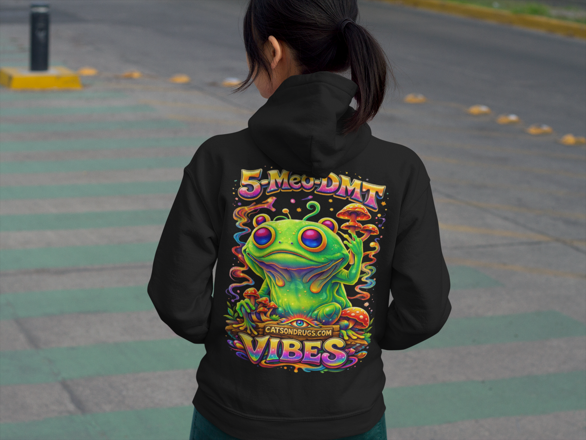 bufo alvarius hoodie