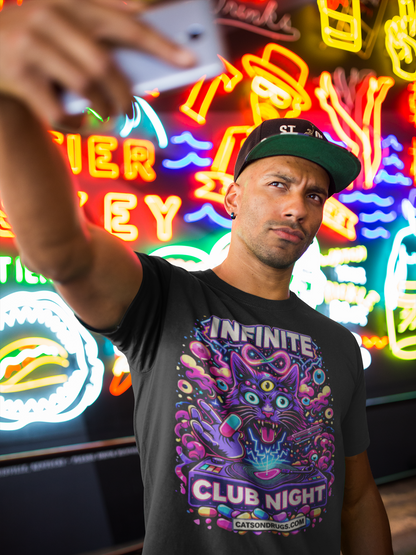 camiseta techno rave