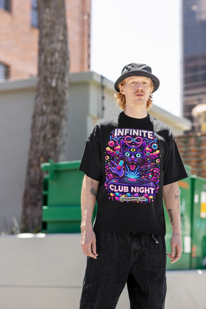 camiseta techno unisex