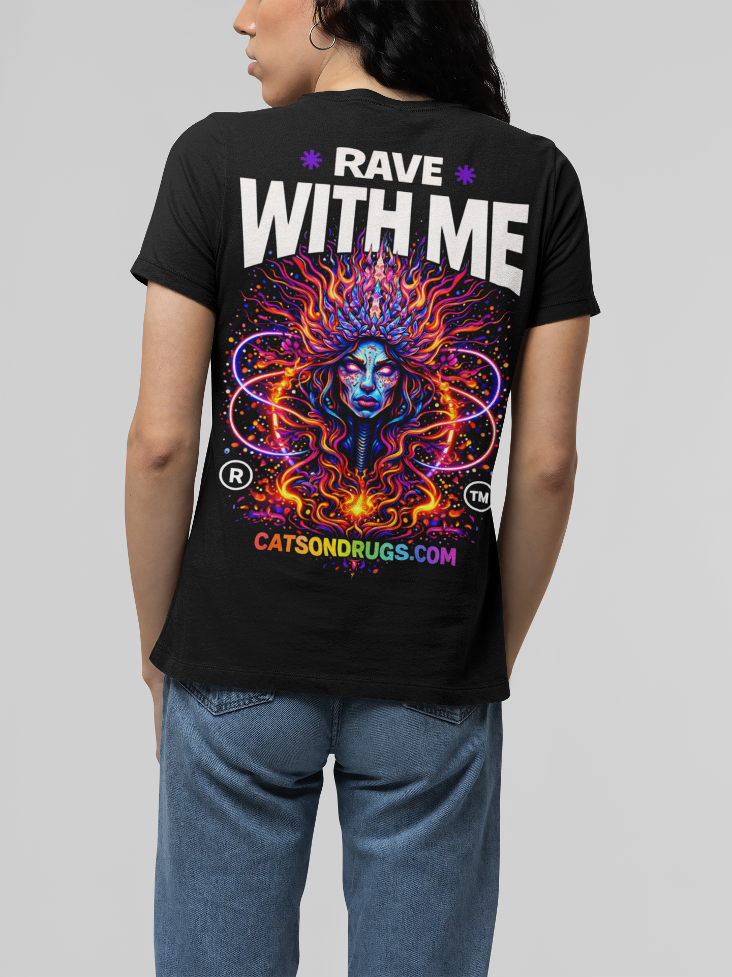 cyber rave shirt