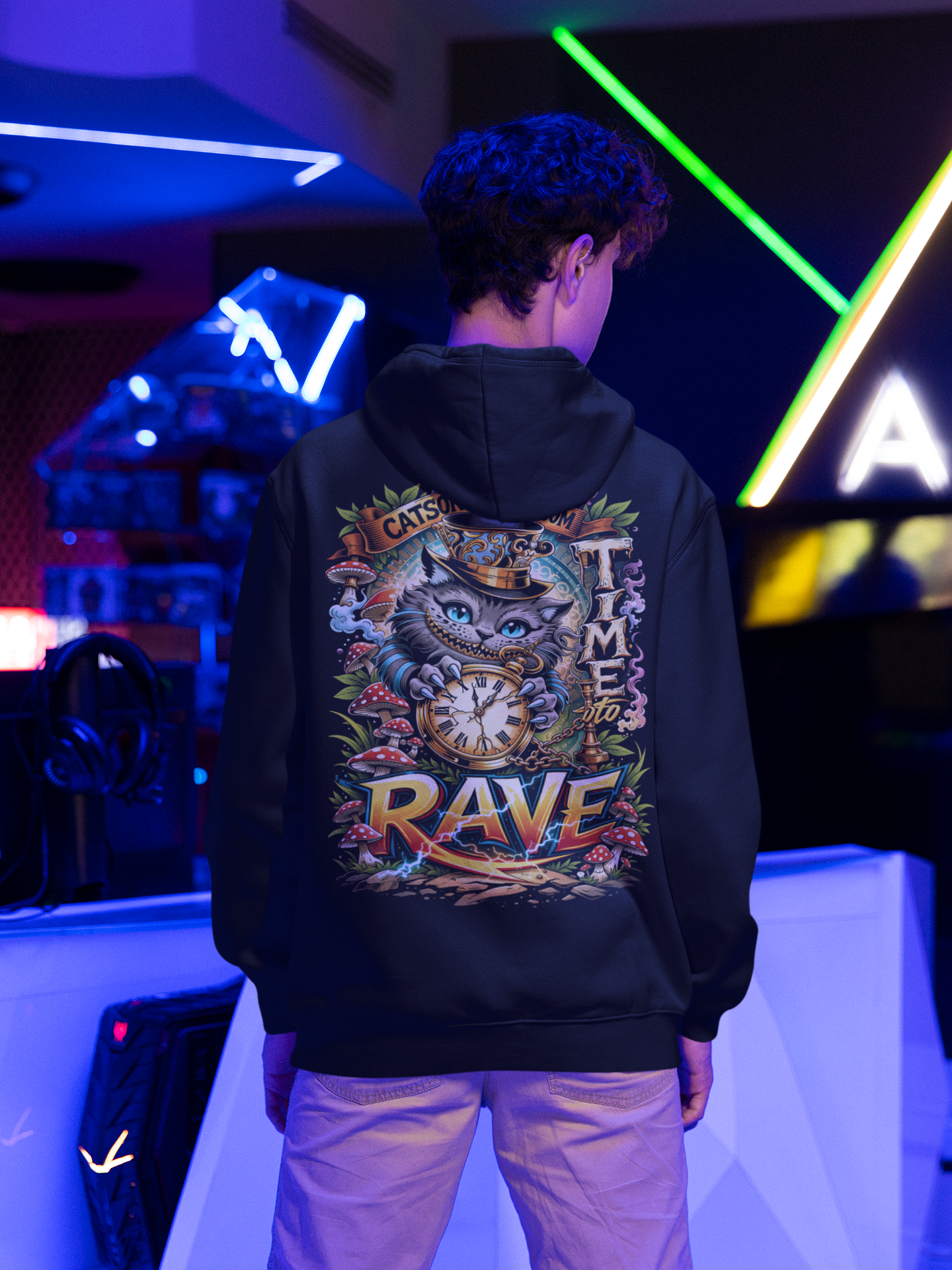 edm rave clothing hoodie