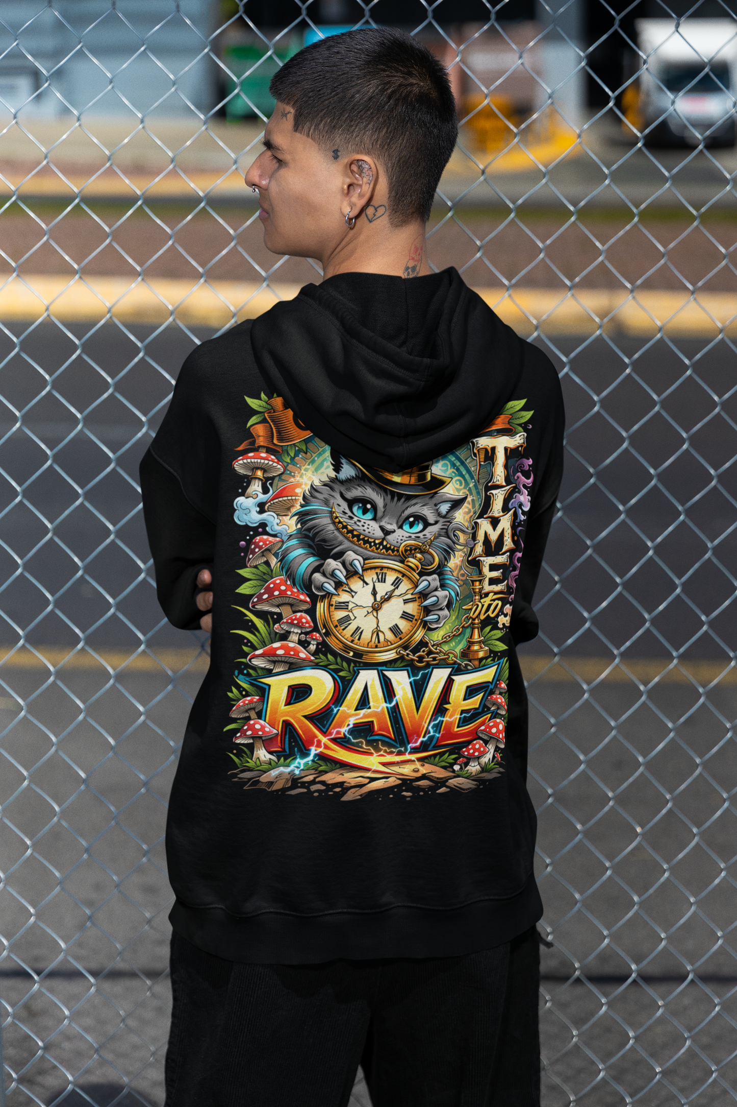 electronic music festival hoodie