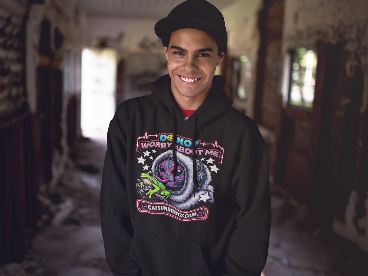 frog psychedelic clothing
