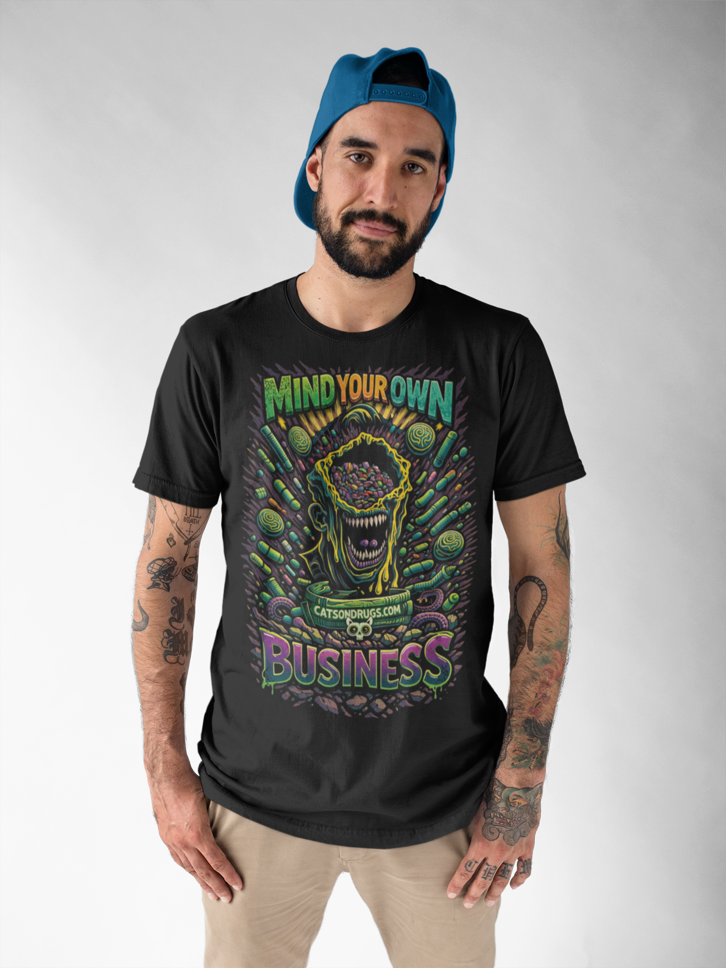 EDM T-Shirt | Mind Your Own Business | Ecstasy Edition