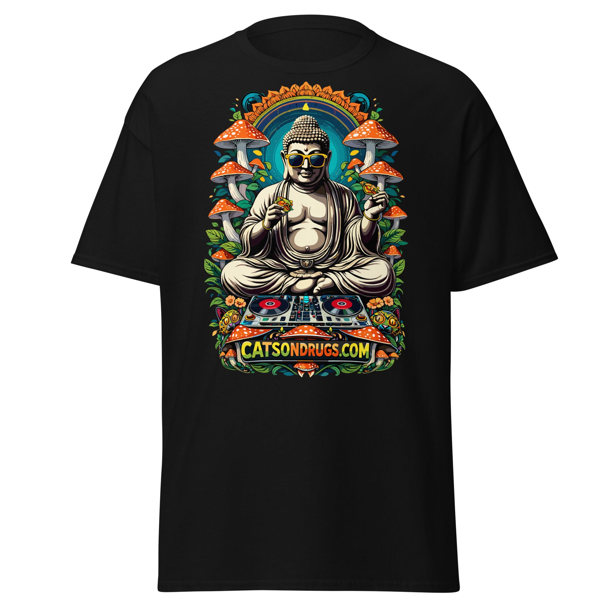 funny buddha t-shirt