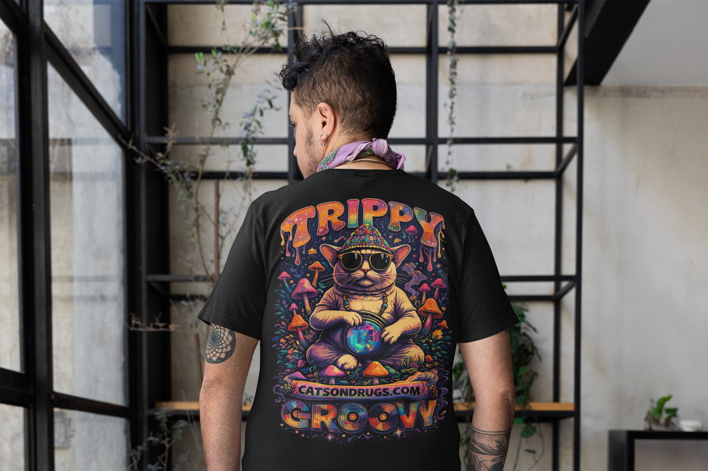 funny trippy creature shirt