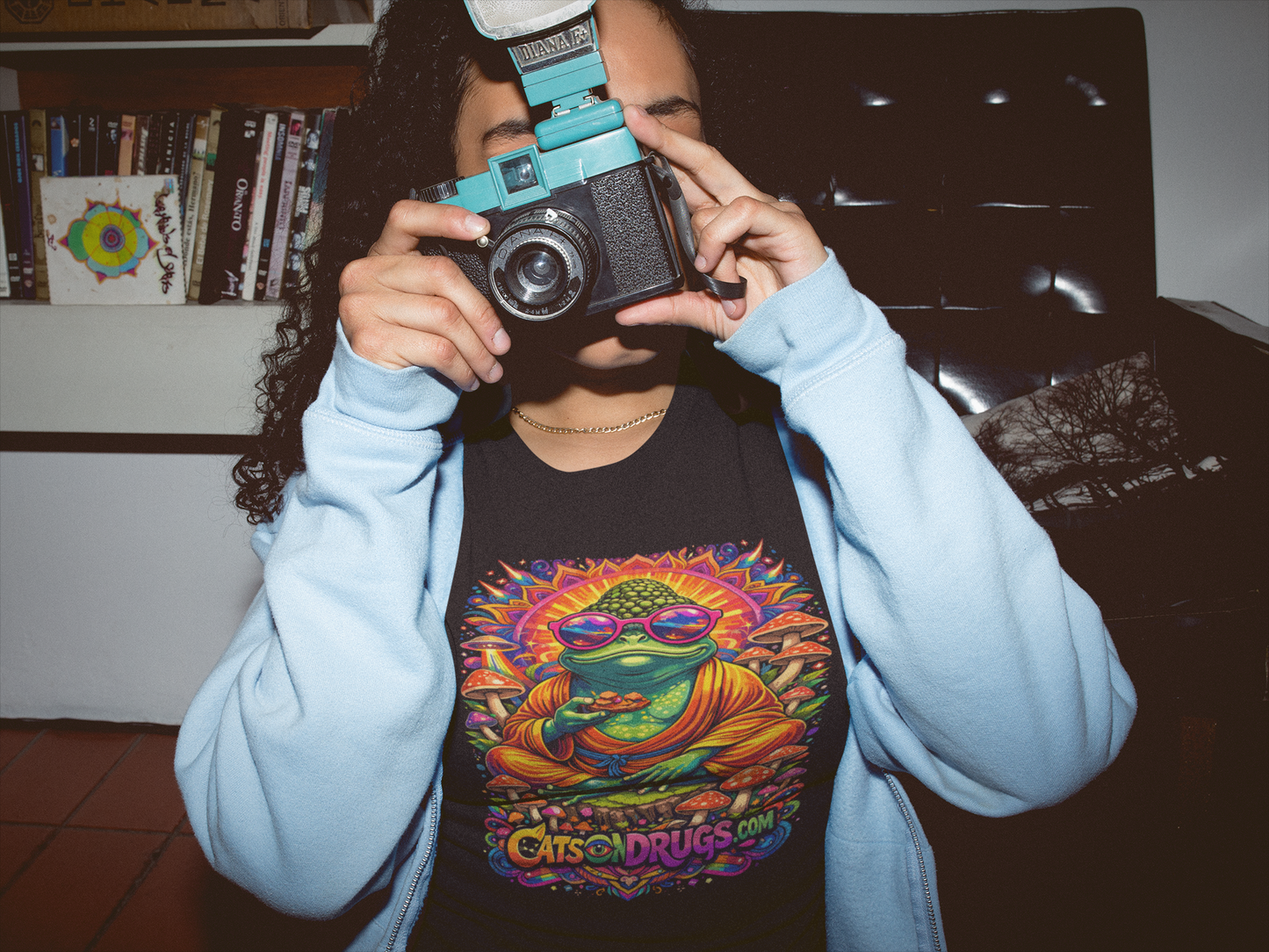Psychedelic T-Shirt | DMT Frog | Ecstasy Edition
