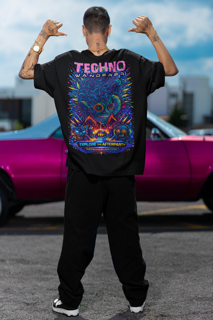 glitch futuristic visuals