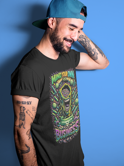 EDM T-Shirt | Mind Your Own Business | Ecstasy Edition