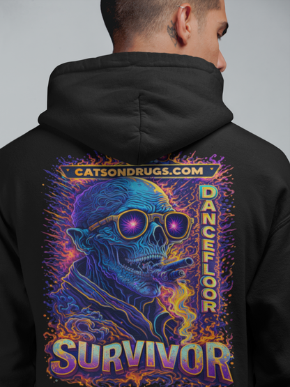 hard techno hoodie