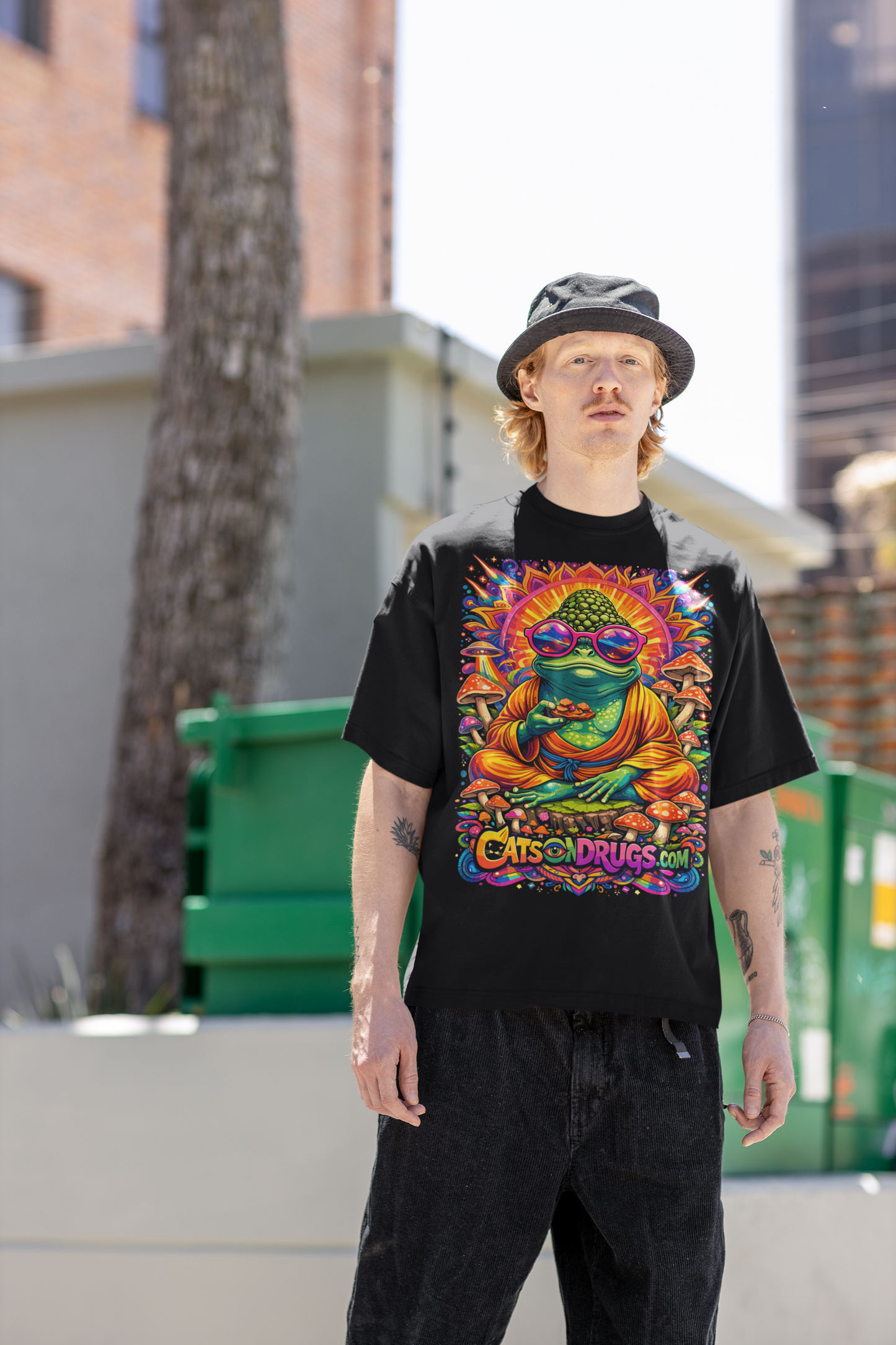 Psychedelic T-Shirt | DMT Frog | Ecstasy Edition