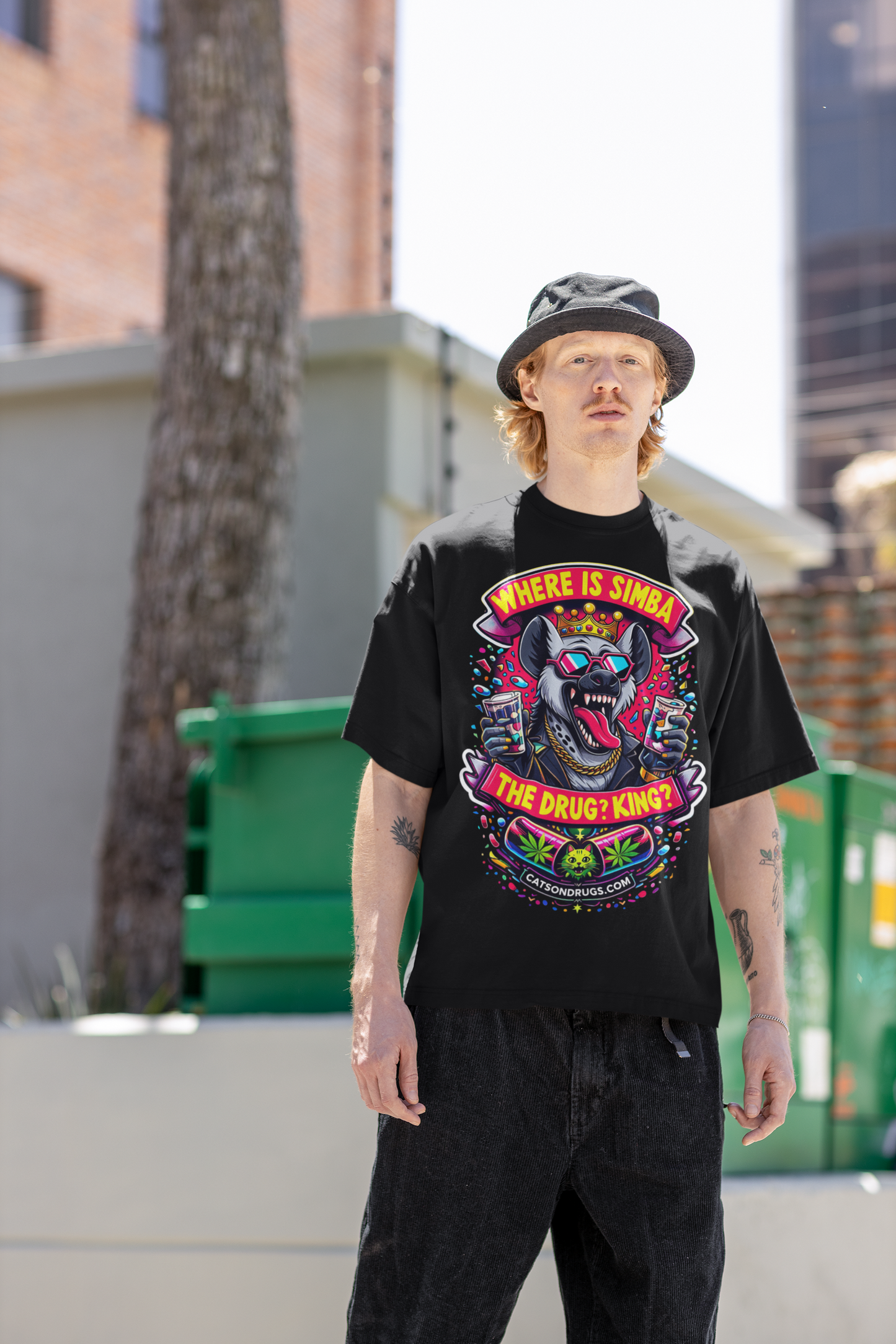 Psychedelic T-Shirt | Where is Simba | Ecstasy Edition