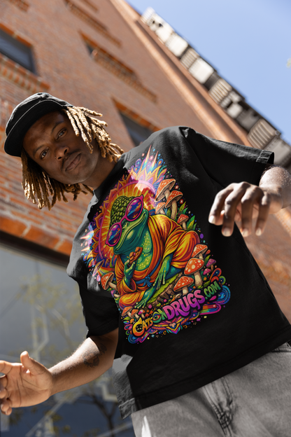 Psychedelic T-Shirt | DMT Frog | Ecstasy Edition