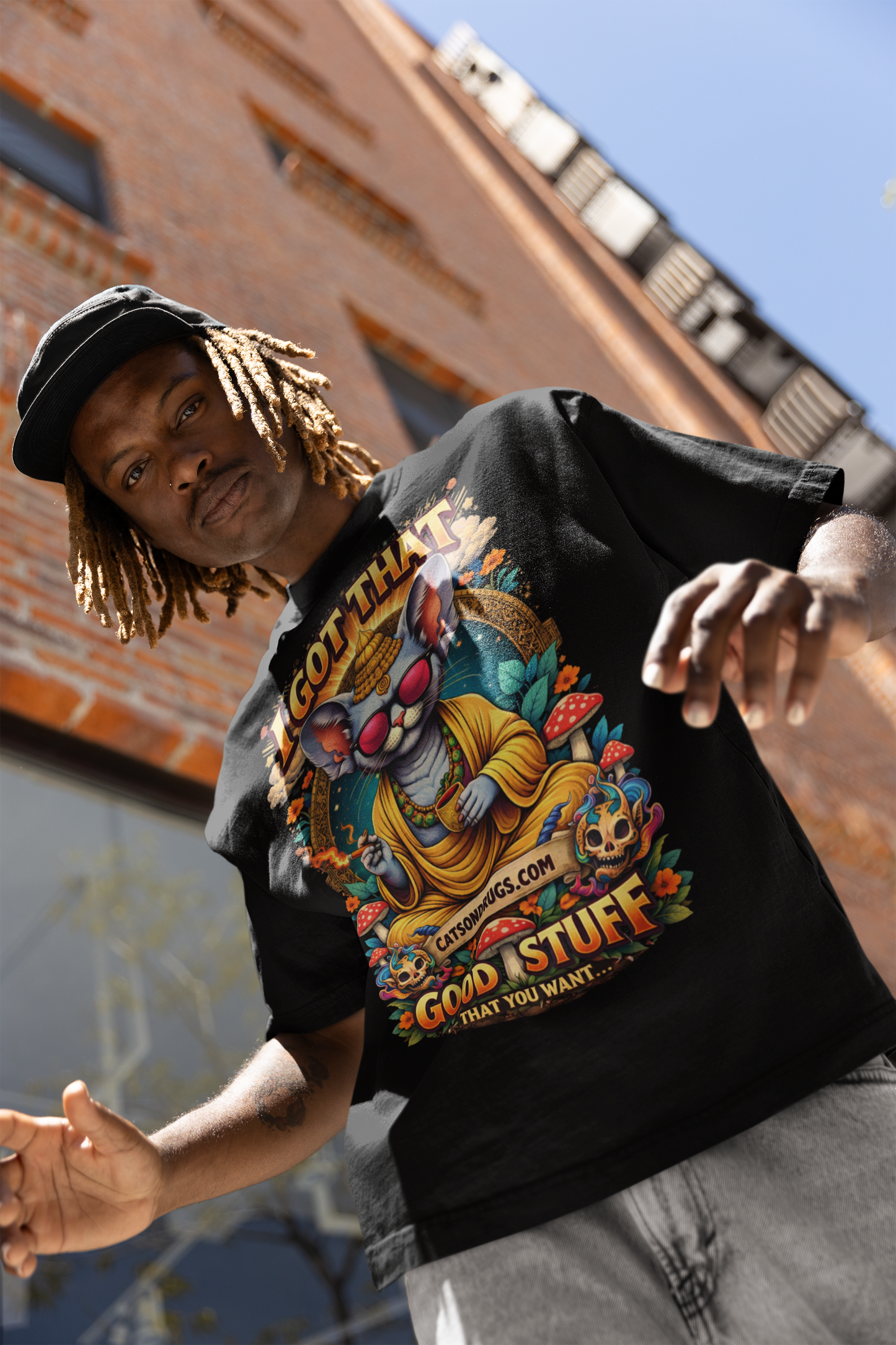 Psychedelic T-Shirt | Psychedelic Mouse | Ecstasy Edition