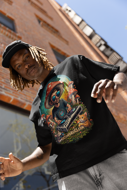 Psychedelic T-Shirt | Mushroom DJ | Ecstasy Edition