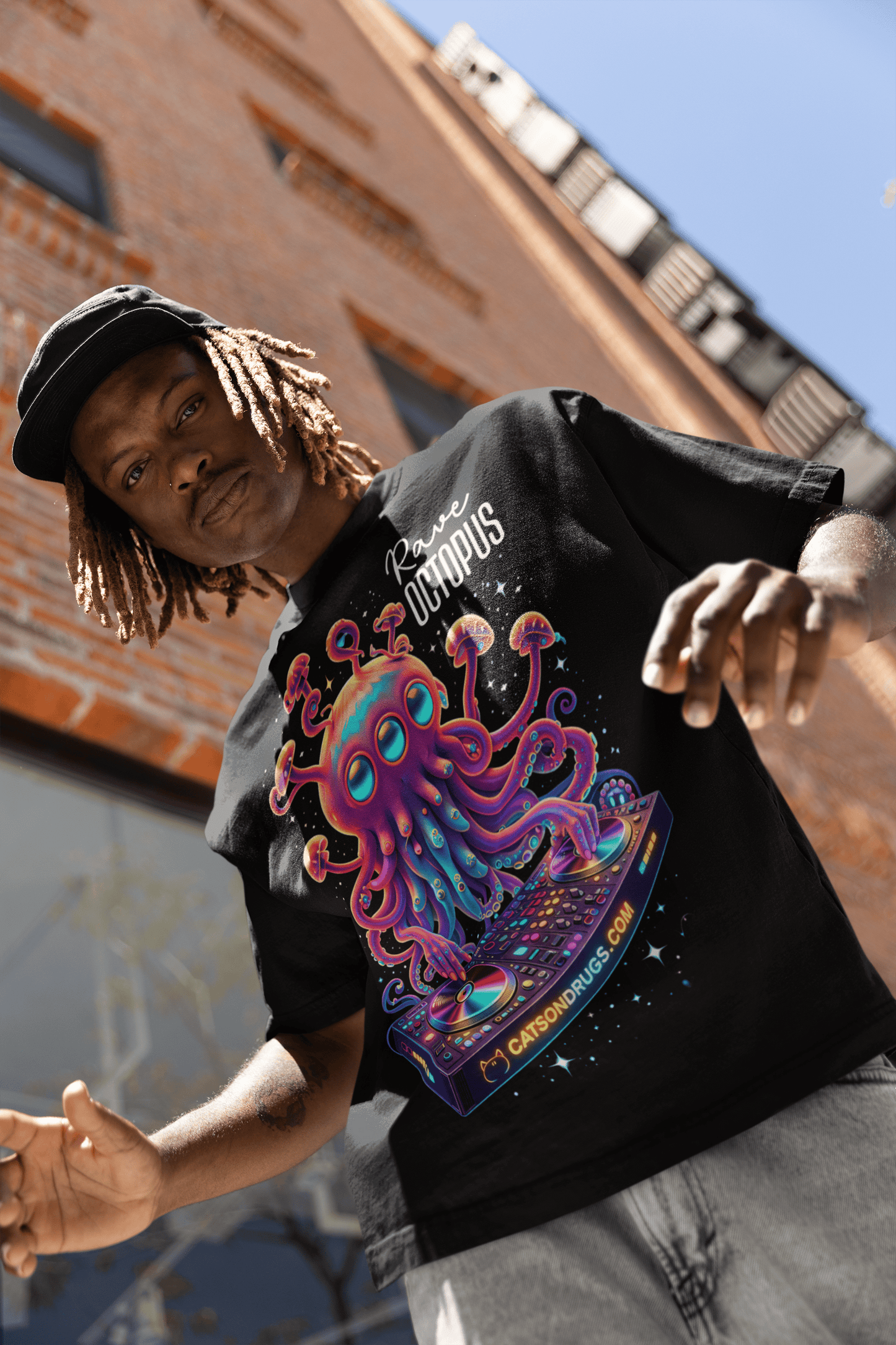 EDM T-Shirt | Rave Octopus