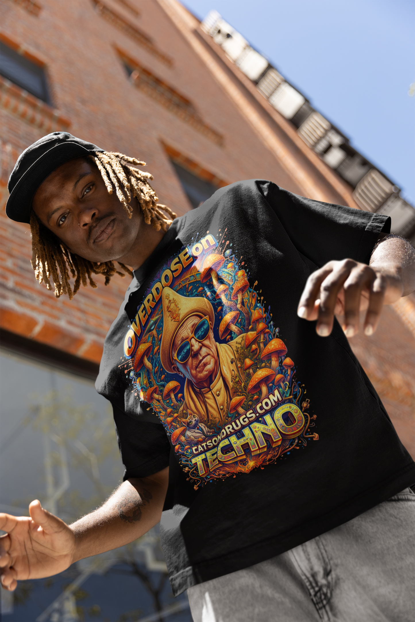 Rave T-Shirt | Overdose on Techno | Ecstasy Edition