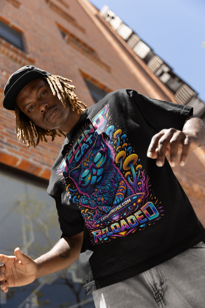 Techno T-Shirt | Techno Cat | Ecstasy Edition