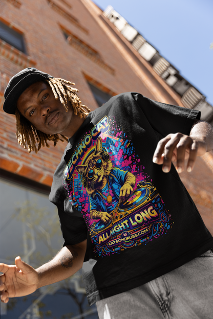 Techno Cat | Rave T-Shirt | Ecstasy Edition