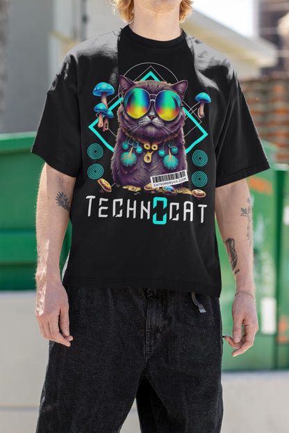 Diamond Techno Cat | Techno T-Shirt