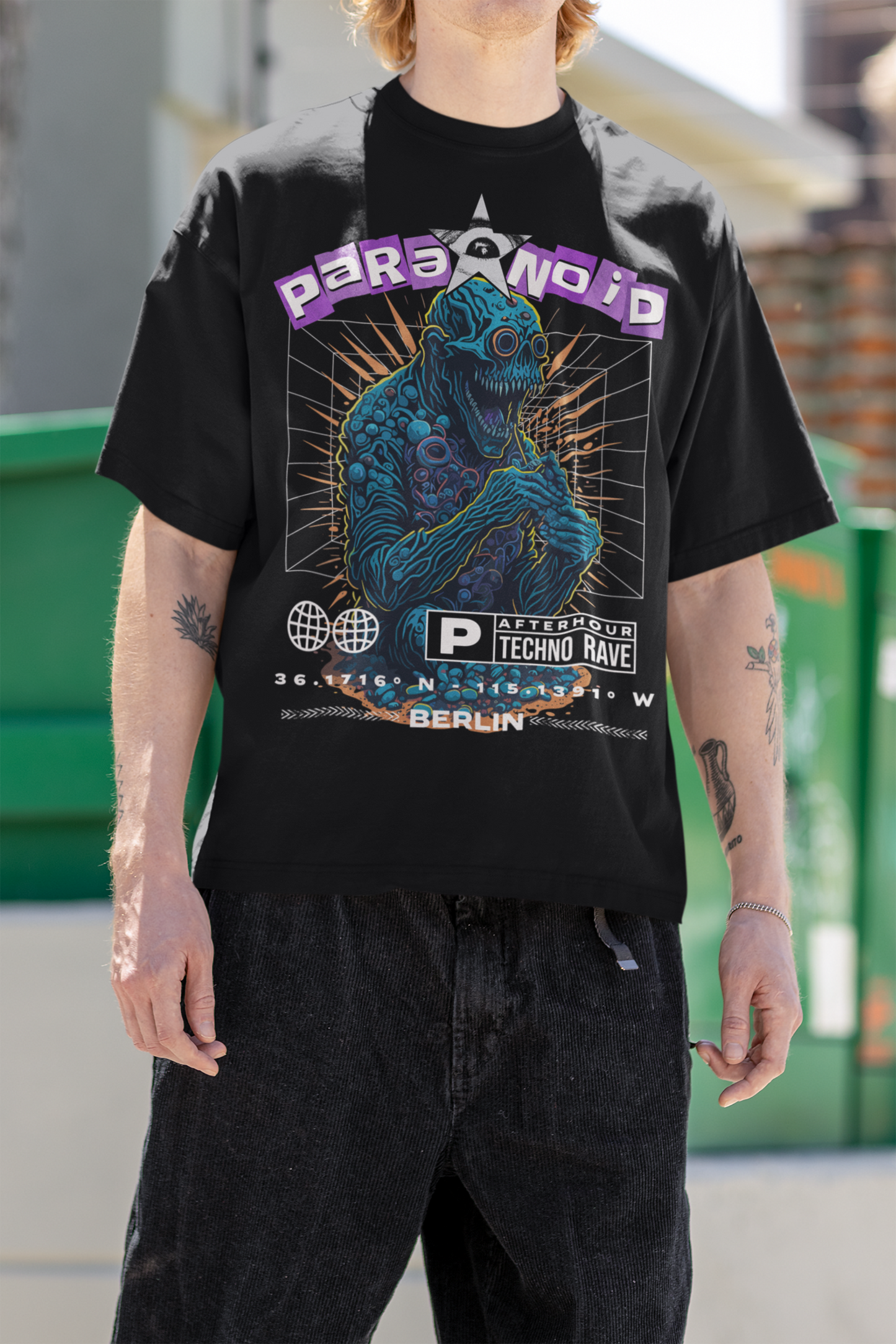 Paranoid Organism | Psychedelic T-Shirt | Ecstasy Edition